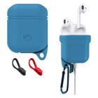 Capa case protetora Cico nova de silicone Para Airpods Azul - iMonster