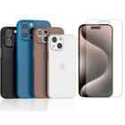 Capa Case Ultra Fina Para iPhone 15 Pro + Pelicula Hidrogel