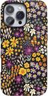 Capa Casely Falling for You Plum Floral para iPhone 16 Pro