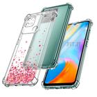 Capa Chuva Corações Rosa Anti Queda Compatível com Redmi 10C