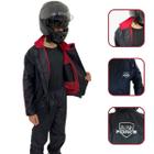 Capa Chuva Egg Masculina Force Nylon Confort Extreme Preto