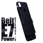Capa Clip Belt Compativel Moto E7 Power XT2097 6.5 Suporte Cinto E Mesa + Pel. Ceramica + Pel. Camera - Cell In Power25