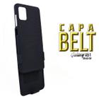 Capa Clip Belt Para Galaxy A51 A515 6.5 Suporte Cinto E Mesa + Película De Vidro 3D + Película Câmera - Cell in Power25