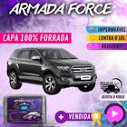 Capa Cobrir Carro FORD EVEREST 100% Forrada Armada Force 100% Impermeável Forro Total Protege Sol Chuva Poeira Lona Proteção Automotiva Hatch e Sedan