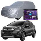 Capa Cobrir Carro WR-V 100% Forrada Armada Force 100% Impermeável Forro Total Protege Sol Chuva Lona Proteção Automotiva