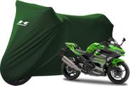 Capa Cobrir Moto Kawasaki Ninja 400 De Tecido Lycra