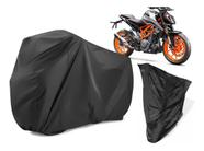 Capa Cobrir Moto Sol Chuva Impermeável Ktm 390 Duke