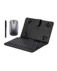 Capa com Teclado + Caneta + Mouse Bluetooth Para Tablet A9 8.7 Polegadas