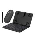 Capa com Teclado com Suporte + Mouse Bluetooth + Caneta Para Tablet Redmi Pad 8.7 Polegadas