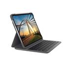 Capa Com Teclado Logitech Slim Folio Pro P/ Ipad 12,9" 3 E 4 Preto - 920-009703