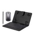 Capa com Teclado + Mouse Bluetooth Slim + Caneta Para Tablet Redmi Pad 8.7 Polegadas