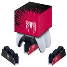 Capa compatível Base de Carregamento PS5 Controle - Spider-Man Homem Aranha 2 Edition