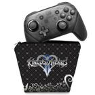Capa Compatível Nintendo Switch Pro Controle Case - Kingdom Hearts 3