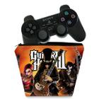 Capa Compatível PS2 Controle Case - Guitar Hero III 3