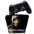 Capa Compatível PS4 Controle Case - Mortal Kombat X