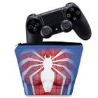 Capa Compatível PS4 Controle Case - Spider-Man Homem Aranha 2