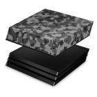 Capa Compatível PS4 Pro Anti Poeira - Camuflagem Cinza - Pop Arte Skins