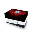 Capa compatível PS5 Slim Horizontal Anti Poeira - Iron Man Homem De Ferro