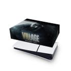 Capa compatível PS5 Slim Horizontal Anti Poeira - Resident Evil Village