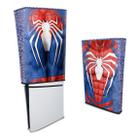 Capa compatível PS5 Slim Vertical Anti Poeira - Spider-Man Homem Aranha 2