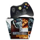 Capa Compatível Xbox 360 Controle Case - Battlefield Hardline