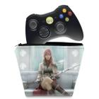 Capa Compatível Xbox 360 Controle Case - Final Fantasy Xiii a