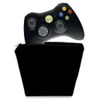 Adesivo Compatível Xbox 360 Super Slim Skin - Preto Black Piano