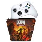 Capa Compatível Xbox Series S X Controle Case - Doom Eternal