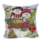 Capa De Almofada Bonecos De Neve 45x45cm - Portocale Home