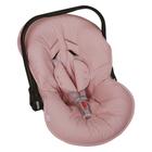 Capa de Bebê Conforto Basic C/ Protetor de Cinto Rose