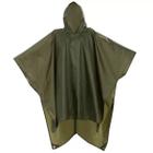 Capa de Chuva Camuflado Tipo Poncho Impermeável Adulto 3 Em 1 Para Caça Pesca e Camping