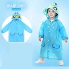 Capa de Chuva com Capuz Infantil  Impermeável Bichinhos