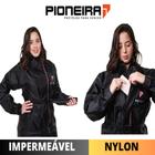 Capa De Chuva Impermeável Nylon Pioneira Motoqueira Feminino Storm G