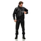 Capa de Chuva Motoqueiro Tamanho GG Pantaneiro, Masculino, PVC Preto