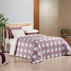 Capa de Edredom Duvet Queen Size Avulso Dupla Face Estampado Micropercal 200 Fios Com Zíper