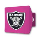 Capa de engate FANMATS 43380 NFL Las Vegas Raiders rosa