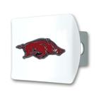 Capa de Engate FANMATS University of Arkansas - Logotipo 3D Branco