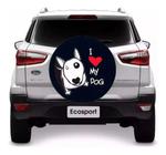 Capa De Estepe* Crossfox 2014 2015 Cadeado I Love My Dog - Auto's