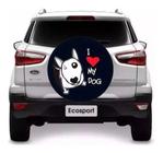 Capa De Estepe Ecosport 2011 2012 Cadeado I Love My Dog