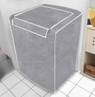 Capa De Máquina De Lavar - Cinza Com Abertura Superior - M