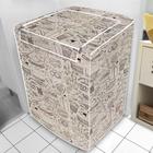 Capa De Máquina De Lavar Lavanderia Com Abertura Superior P