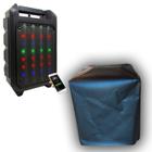 Capa De Proteção Para Caixas De Som Amplificada Grasep D-q10 Impermeável Uv