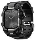 Capa de relógio com pulseira ULTIMAL Rugged para Apple Watch 46 mm preta