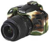 Capa de Silicone para Nikon D3200 - Camuflada