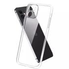 Capa de Silicone TPU Ultrafina e Transparente para iPhone 14/13/11/Pro/Max/12