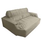 Capa de Sofá Retrátil Elasticada 2 Lugares 1,70m x 1,10m Avulsa Diversas Cores