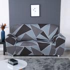 Capa de Sofa Sala Moderna 3 Lugares Geo Urbana Tecido Premium