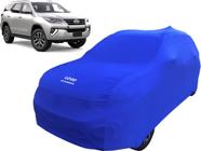 Capa De Tecido Cor Azul Alta Proteção Carro Toyota Hilux Sw4