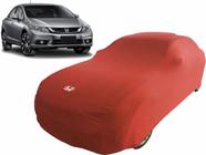 Capa De Tecido Honda Civic G9 Lycra Helanca Cor Vermelha - MZ Auto Parts