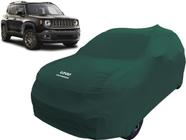 Capa De Tecido Para Carro Jeep Renegade Cor Verde - Mz